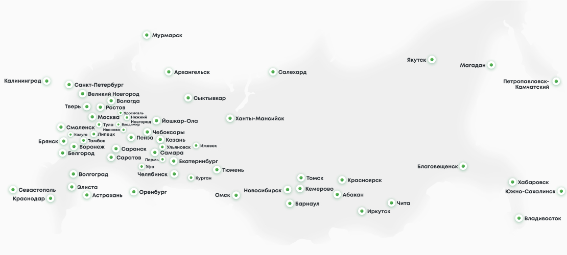 Карта клиентов